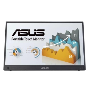 Monitor Asus 15.6" MB16AHT, Touch: P-Cap, Diagonal (inch): 15.6, Diagonal (cm): 39.6, Aspect ratio: 16:9, Panel: IPS, Resolution: 19 20x1080, Refresh Rate: 60Hz, Response time GtG: 5ms, Brightness (max): 250 cd/㎡, Contrast (static) : 700:1, Viewing - Img 3