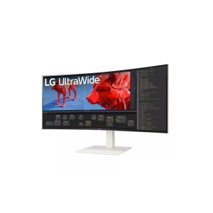 Monitor LG 37.5" 38WR85QC-W.AEU, Curvature: 2300R, Diagonal (inch): 37.5, Diagonal (cm): 95, Aspect ratio: 21:9, Panel: IPS, Resolution: 3840x2160, Refresh Rate: 144Hz, Response time GtG: 1ms, Brightness (max): 600 cd/m², Contrast (static) : 1000:1, - Img 2
