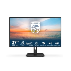 Monitor Philips 27" 27E1N1200A/00, Diagonal (inch): 27, Diagonal (cm): 68, Aspect ratio: 16:9, Panel: IPS, Resolution: 1920x1080, Refresh Rate: 120Hz, Response time GtG: 4ms, Response time MPRT: 1ms, Brightness (max): 300 cd/m², Contrast (static) :