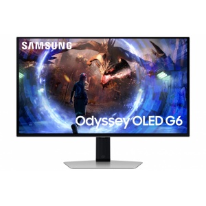 Monitor Samsung 27" LS27DG602SUXEN, Diagonal (inch): 27, Diagonal (cm): 69, Aspect ratio: 16:9, Panel: OLED, Resolution: 2560x1440, Refresh Rate: 360Hz, Response time GtG: 0.03ms, Brightness (max): 250 cd/㎡, Contrast (static) : 1M:1, Viewing angle: