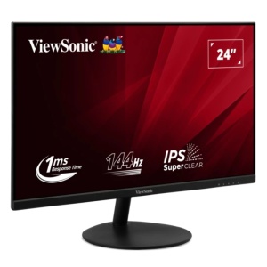 Monitor ViewSonic 23.8" VA24E2-H, Diagonal (inch): 23.8, Diagonal (cm): 60, Aspect ratio: 16:9, Panel: IPS, Resolution: 1920x1080, Refresh Rate: 144Hz, Response time MPRT: 1ms, Brightness (max): 250 cd/m², Contrast (static) : 1000:1, Contrast (dynamic):