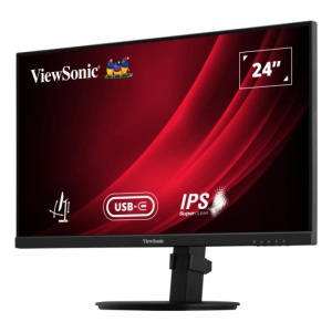 Monitor ViewSonic 23.8" VG2409-MHDU-2, Diagonal (inch): 23.8, Diagonal (cm): 60, Aspect ratio: 16:9, Panel: IPS, Resolution: 1920x1080, Refresh Rate: 100Hz, Response time GtG: 4ms, Brightness (max): 350 cd/m², Contrast (static) : 1300:1, Contrast - Img 2