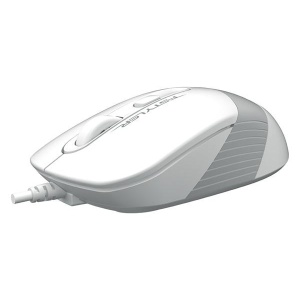Mouse A4tech FM10, cu fir, alb - Img 2