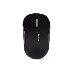 Mouse A4tech, PC sau NB, wireless, 2.4GHz, optic, 1000 dpi, butoane/scroll 3/1, , negru
