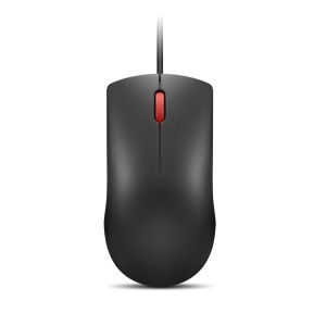 Mouse cu fir Lenovo 120; 1600DPI; conectivitate: USB-A; senzor optic; numar de butoane: 3; greutate: 90g; lungimea cablului: 1.5m; compatibil cu Windows 10 Home Single Language 64, Windows 11; culoare: negru - Img 1
