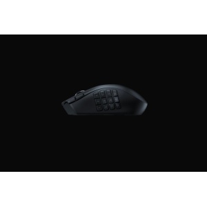 Mouse Razer Naga V2 HyperSpeed Connectivity Razer HyperSpeed Wireless (2.4GHz) Bluetooth Battery Life Up to 250 hours (on HyperSpeed Wireless) Up to 400 hours (on Bluetooth) RGB Lighting None Sensor Focus Pro 30K Optical Sensor