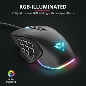 Mouse Trust GXT 970, Gaming Mouse, negru - Img 11