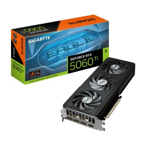 Placa Video GIGABYTE GEFORCE RTX 5060 TI EAGLE MAX OC 8GB GDDR7 128 bit, PCIE 5.0, 3x DP 1x HDMI