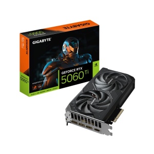 Placa Video GIGABYTE GEFORCE RTX 5060 TI WINDFORCE OC 8GB GDDR7 128 bit, PCIE 5.0, 1x HDMI 3x DP