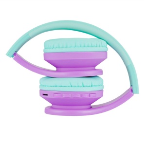 PowerLocus Casti pentru copii, Wireless, P1 Teal Purple - Img 4