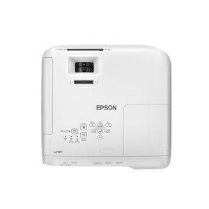 PROJECTOR EPSON EB-FH54, Tehnologie 3LCD, Luminozitate: 4100 lumeni, Rezolutie: 1080p, Aspect: 16:9, Contrast 16.000 : 1, Sursa lumina: Lampa, Dimensiune maxima proiectie: 31"-304", Distanta proiectie: 0.9m-8.9m, Interfata: USB, WI-FI, 2 x HDMI, - Img 2