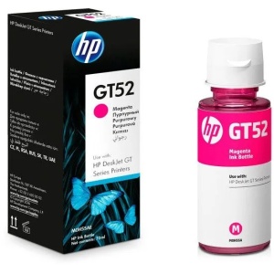 Rezerva cerneala HP M0H55AE, GT52, Culoare: Magenta, Capacitate: 70ml/8k pagini, Compatibilitate: HP 5820, 5810, HP 100 SERIES, HP 300 SERIES, HP 500 SERIES, HP 600 SERIES, HP 720 ALL IN ONE