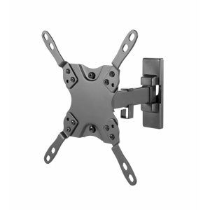 Suport de perete Akai cu inclinatie +5/-12°, diagonala display 13"-42", VESA min. 75x75, VESA max. 200x200, suporta pana la 20kg, distanta fata de perete max 190mm, negru - Img 3