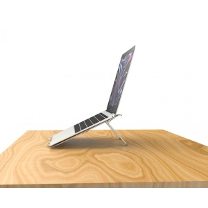 Suport laptop Serioux, SRXNCPU2, material aluminiu, dimensiune deschisă: 190x250x4mm,dimensiune pliată: 60 x 250 x 4mm, grosime: 4mm, greutate: 180g, dimensiune compatibilă: până la 15.6 ", culoare argintiu, 4 unghiuri ajustabile - Img 10