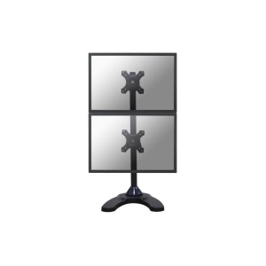 Suport Monitor de Birou Dual, Neomounts by Newstar FPMA-D700DDV, 10" - 27", VESA 100x100, suporta pana la 6kg, negru