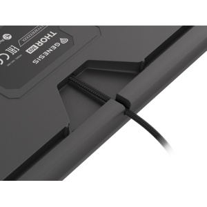 Tastatura gaming mecanica cu fir Genesis Thor 303, iluminare RGB, switch-uri Red, 104 taste, 11 butoane multimedia, negru - Img 2