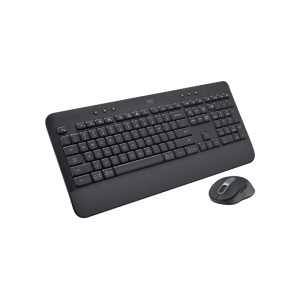 Tastatura Wireless Logitech Signature MK650 Combo for Business, Gri