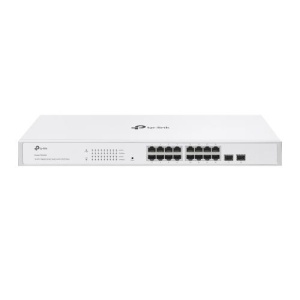 TP-LINK 16-Port Gigabit Smart Switch with 16× Gigabit RJ45 ports and 2× Gigabit SFP slots, Interfata: 16× 10/100/1000 Mbps RJ45 Ports (Auto- Negotiation/Auto MDI/MDIX), Dimensiuni: 440×180×44 mm, Capacitate Switch: 36 Gbps, Packet Forwarding Rate: 26.78 - Img 4