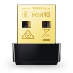 TP-LINK AC600 NANO USB WIRELESS ADAPTER ARCHER T600U NANO, Interfata: USB 2.0, Dimensiuni: 15*7.1*18.6mm, Dual-Band, Standarde Wireless: IEEE 802.11ac, IEEE 802.11a, IEEE 802.11n, IEEE 802.11g, IEEE 802.11b, Rată de Semnal: 5GHz 433Mbps, 2.4GHz 200Mbps.