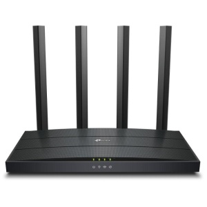 TP-LINK Wireless Router AX1500 WI-FI6, DUAL-BAND, ARCHER AX12; Standarde wireless: IEEE 802.11ax/ac/n/a 5 GHz, IEEE 802.11n/b/g 2.4 GHz, viteze wireless: 5 GHz: 1201 Mbps (802.11ax) 2.4 GHz: 300 Mbps (802.11n), 4 x antene fixe, mod router, mod access - Img 2