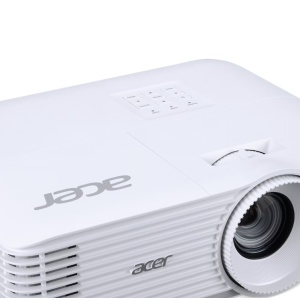 Videoproiector Acer P5550, FHD 1920* 1080, 5.200 lumeni, up to WUXGA 1920* 1200, 16:9/ 4:3, 18.000:1, dimensiune maxima imagine 7.62 m (300"), zoom 1.3x, 2* HDMI, HDBaseTx 1, RJ45, audio in/ out, USB Type-A Out, DC Out (5V/1.5A), boxa 10W, RS232, D-sub,