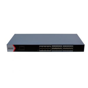 24 Port Aggregation Switch Hikvision DS-3E1524-SI-16F8T 8 x gigabit RJ45 port,16 x gigabit fiber optical port Support DHCP snooping Support 802.1Q VLAN Support ACL list Support STP/ERPS loop prevention, storm control Support ARP Anti-Spoofing Support