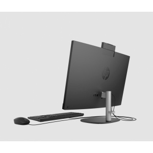 All-in-One HP ProOne 240 G10 23.8 inch Non-Touch IPS FHD cu procesor Intel Core i3-N300, video Integrat Intel Iris Xe Graphics, RAM 8GB, SSD 256GB, Fixed Stand, HP 125 White Wired Keyboard, HP 125 White Wired Mouse,, Shell White, greutate 5.37 Kg, Free - Img 4
