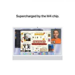 Apple iMAC 24" Retina 4.5k/ Apple M4 (CPU 10-core, GPU 10-core, Neural Engine16-core)/24GB/512GB - Silver - INT KB (2024) - Img 6