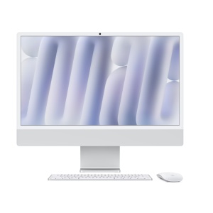 Apple iMAC 24" Retina 4.5k/ Apple M4 (CPU 10-core, GPU 10-core, Neural Engine16-core)/16GB/256GB - Silver - US KB (2024) (Cto from MWUU3RO/A)