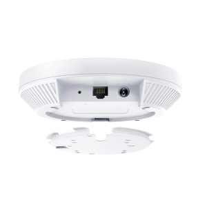 "AX3000 Ceiling Mount Dual-Band Wi-Fi 6 Access Point PORT:1× Gigabit RJ45 Port SPEED:574Mbps at 2.4 GHz + 2402 Mbps at 5 GHz FEATURE: 802.3at POE and 12V DC (Power Adapter is not included), 2×Internal Antennas, 160MHz Supported, MU-MIMO, Seamless - Img 4
