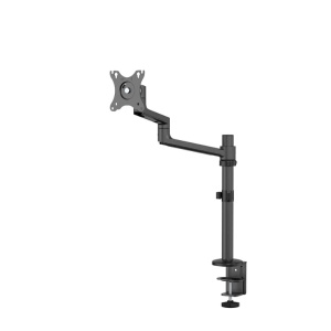 Brat monitor Neomounts DS60-425BL1; pentru display-uri cu diagonale 17"-27", sistem de prindere VESA 75x75~100x100, greutate maxima suportata 8kg, tilt +90°, -30°, swivel +90°, -90°, rotate +360°, distanta fata de perete 128-459mm; inaltime reglabila - Img 3