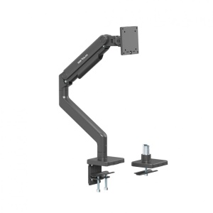 Brat monitor Serioux, tehnologie arc, compatiibilate ecran 17"-49", greutate maxima suportata (per ecran) 2~20kg ,VESA:75x75,100x100, interval inclinare +50°~-20°, interval pivotare +90°~-90° - Img 3