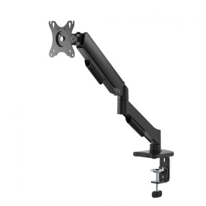 Braț pentru monitor cu contragreutate Material: Oțel, Plastic Tehnologie: Arc Suprafață finisaj : Vopsit electrostatic, Acoperire cu Pulbere Dimensiune compatibila ecran: 17"-32" Greutate maxima (pe ecran): 2~9 kg Compatibilitate VESA: 75x75, 100x100 - Img 3