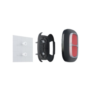Buton Dublu Panica Wireless, AJAX Double Button, negru - Img 6