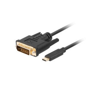 Cablu USB-C(M) DVI-D(24+1)(M) 3 m negru