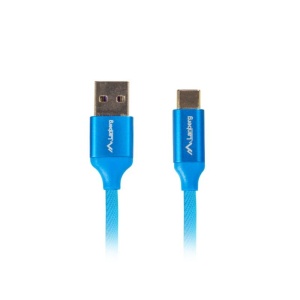 Cablu USB-C(M) USB-A(M) 2.0 1,8 m albastru QC 3.0 Premium