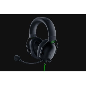 Casti cu micofon Razer Blackshark V2 X cu fir, Multi-platform EsSports, 12 Hz – 28 kHz, 32ohm, 100db, driver 50mm, black