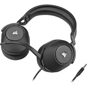 Casti cu microfon Corsair HS65 Surround 7.1, Multi-platform Gaming and Mobile, 20Hz-20KHz, 32ohm, 114db, negru - Img 3