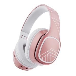 Casti Wireless PowerLocus P7, timp de lucru:50 de ore, limitarea volumului:85 dB, raspuns in frecventa 20 Hz - 20.000 Hz, microfon incorporat, Rose Gold