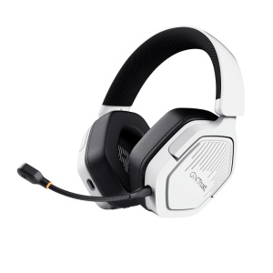 Casti wireless Trust GXT 492W Carus, material ABS, conector 3.5mm, frecventa raspuns 20 Hz, 20.000 Hz, sunet stereo, nivel sunet 104 dB, alb