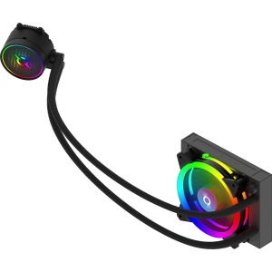 Cooler Procesor AQYRIS AQUARIUS 120 AIO ARGB NEGRU - Img 5