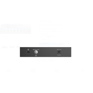 D-LINK DMS-108 UNMANAGED SWITCH 8 PORT, Interfata: 8 x 10/100Mbps/1G/2.5G, Auto MDI/MDIX, Capacitate Switch 40 Gbps, Packet Forwarding Rate: 29.76 Mpps, Dimensiuni: 145 x 82 x 28 mm, Greutate: 343g - Img 3