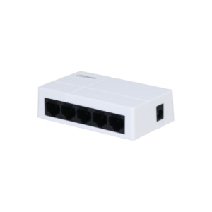 Dahua switch 5 porturi Gigabit PFS3005-5GT, Interfata: 5 x 10/100/1000, Capacitate Switch: 10g, Packet Forwarding Rate: 7.44Mpps, Alimentare: DC5V/0.6A, Greutate: 170g, Dimensiuni: 100mm x 64mm x 25mm. - Img 2