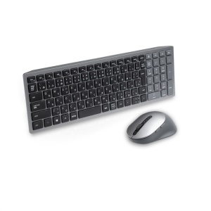 Dell Keyboard and mouse set KM7120W, Wireless, 2.4 GHz, Bluetooth 5.0, Buttons Qty: 7, Numeric Keypad, Hot Keys Function: Multimedia, Search, Home page, Volume - and +, System lock, Print screen, Movement Resolution: 1600 dpi, Supported Battery Type: AA - Img 8