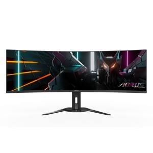 Gigabyte monitor gaming 49", display 1,196.7 x 339.2 mm, Backlight Edge, Anti-glare, Rezolutie: 5120 x 1440(DQHD, Luminozitate: 250 cd/m2(TYP), Contrast: 1500000:1, Unghi vizualizare: 178°(H)/178°(V), timp raspuns: 0.03ms GTG, rata refresh: 144Hz,
