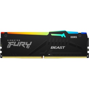 Memorie RAM Kingston DDR5 8GB 6000Mhz CL30 1.4V Fury Beast Black RGB EXPO