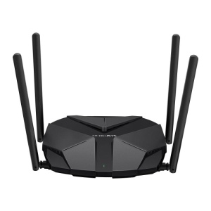 Mercusys AX3000. WAN connection type: RJ-45. Wi-Fi band: Dual-band (2.4 GHz / 5 GHz), Top Wi-Fi standard: Wi-Fi 6 (802.11ax), WLAN data transfer rate (max): 3000 Mbit/s. Ethernet LAN interface type: Gigabit Ethernet, Ethernet LAN data rates: 10,100,1000