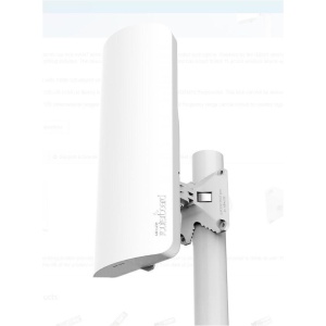 Mikrotik Antena externa 15dBi, 120 grade + router wireless integrat, CPU: 720Mhz, Ram: 128 Mb, dimensiuni: 140 x 348 x 82 mm, Passive POE, viteza wireless 5Ghz 867 Mbit/s, tehnologie: Wi-Fi 5, 1 x 10/100/1000, 1 x SFP. - Img 2