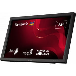 Monitor ViewSonic 24" TD2423, Touch: 10pts, Diagonal (inch): 24, Diagonal (cm): 61, Aspect ratio: 16:9, Panel: VA, Resolution: 1920x1080, Refresh Rate: 75Hz, Response time GtG: 7ms, Brightness (max): 250 cd/㎡, Contrast (static) : 3000:1, Contrast - Img 6