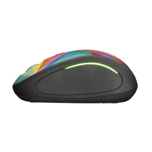 Mouse fara fir Trust Yvi FX Wireless Mouse - multicolor Specifications General Height of main product (in mm) 95 mm Width of main product (in mm) 57 mm Depth of main product (in mm) 40 mm Total weight 84 g Formfactor compact Ergonomic design no - Img 3